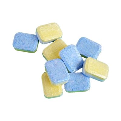 Einwegtabletten für Küchenspülmaschinen zur Entfernung starker Ölflecken und einfachen Entkalkung