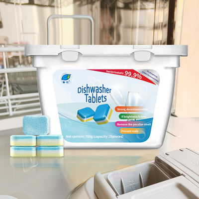 100 Umweltschonende Geschirrspüler Tabletten Box Automatische Geschirrspüler Waschmittel Tabletten Feststoff Geschirrspüler