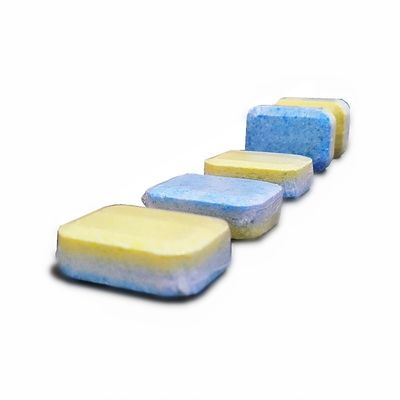 Verpackte Geschirrspültabletten Eco Cube Cleaner 50%-80% Wirkstoffgehalt