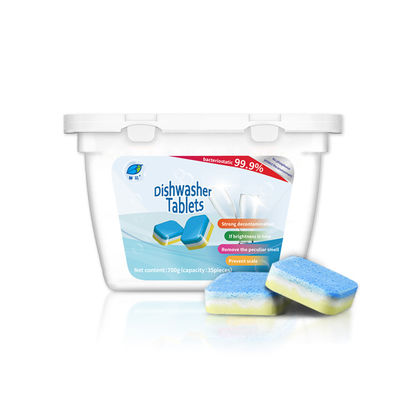 Verpackte Geschirrspültabletten Eco Cube Cleaner 50%-80% Wirkstoffgehalt