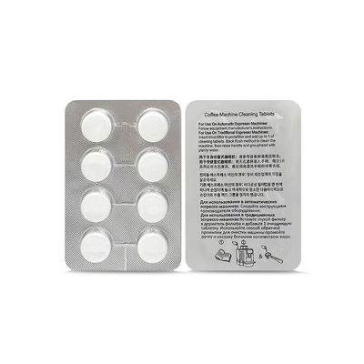 Efferveszente Tabletten zur Reinigung Kaffee-Tee-Töpfermaschine 2g Oem Vorräte Funktion Espresso