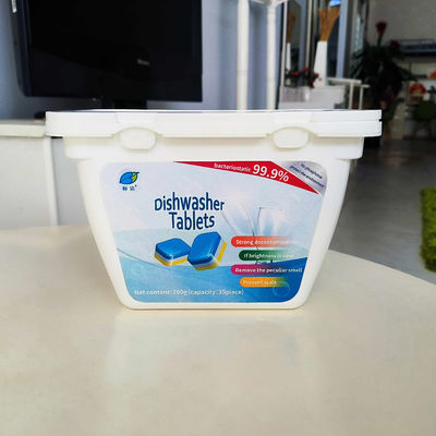 Waschmittelverpackungslösung Geschirrspülertabletten mit kaltem Wasser PVA wasserlöslicher Folie