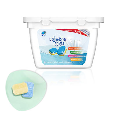 50% bis 80% Wirkstoffgehalt Feststoff Geschirrspüler Tabletten zur Reinigung