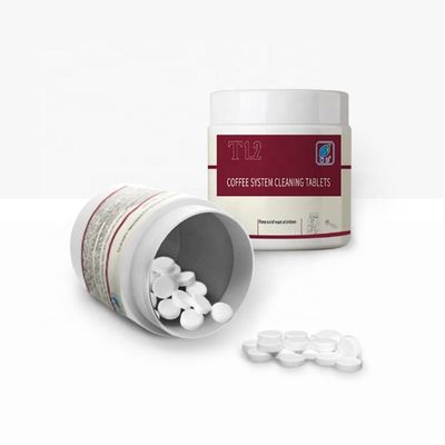 Aufbewahrte Espresso-Reinigungsmaschinen Tabletten Festkörper Alkalire Reiniger Schnelle Auflösung