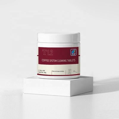 Festwaschmitteltabletten zur automatischen Reinigung von Kaffeemaschinen 100 Tabletten pro Flasche