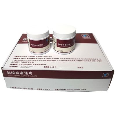OEM 1.2gx100pcs Kaffeemaschine Reinigung Tabletten für die gesamte Jahreszeit Wartungsbedarf
