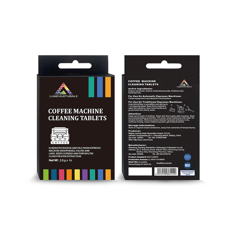 Bequeme Blister Pack Tabs für alle Kaffeemaschinen