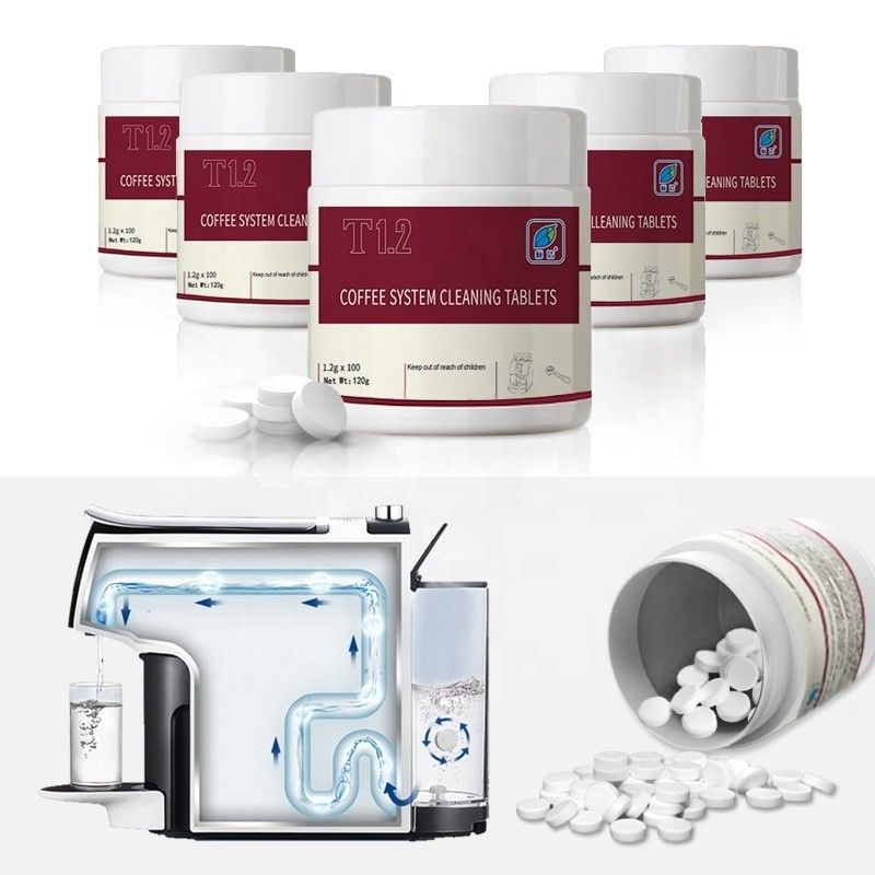 High Foam Kaffeemaschine Reinigung Tabletten umweltfreundlich und OEM für Küchenwaschmittel